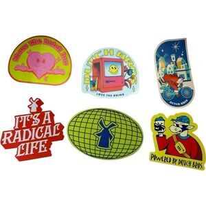 Dutch Brothers Stickers Lot of 6 - Lot #12